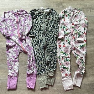 Bonds size 3 florals and cheetah